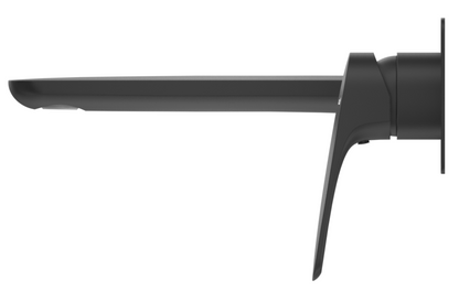 Kaza Wall-Spout Combo - 1P - TRIM KIT - Black