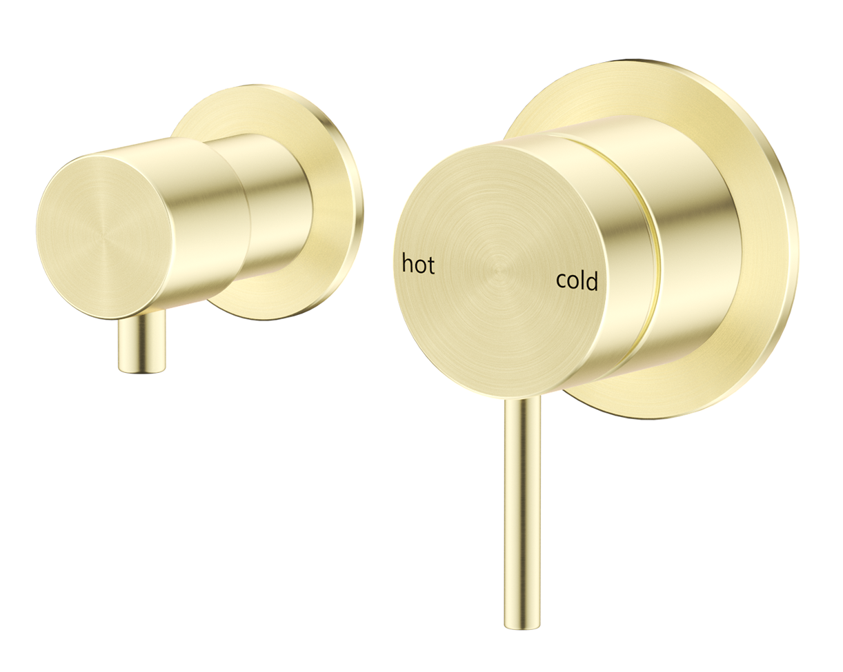 Mica Shower Mixer Diverter - SW - TRIM KIT - French Gold