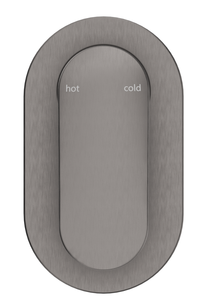 Lantra Shower Mixer - Oval - TRIM KIT - Gunmetal