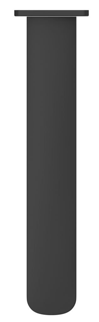 Kaza Bath Spout - 220mm - Black
