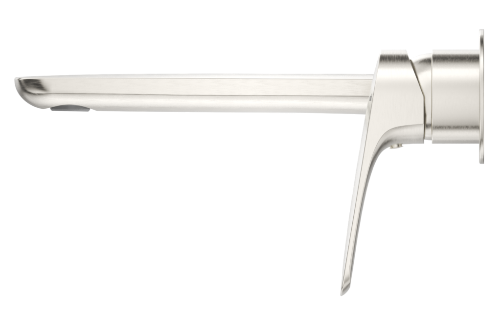 Kaza Wall-Spout Combo - 2P - TRIM KIT - Brushed Nickel