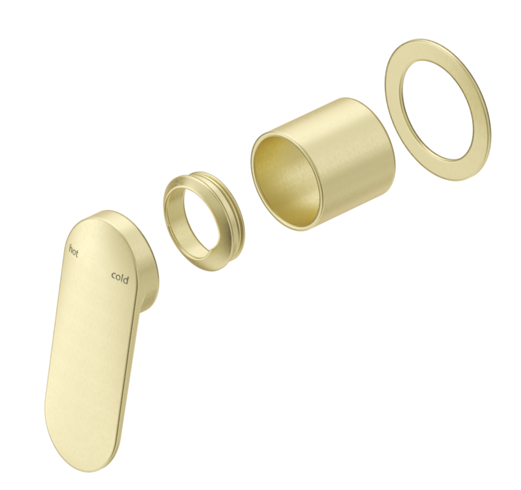 Lantra Shower Mixer - Round - TRIM KIT - French Gold