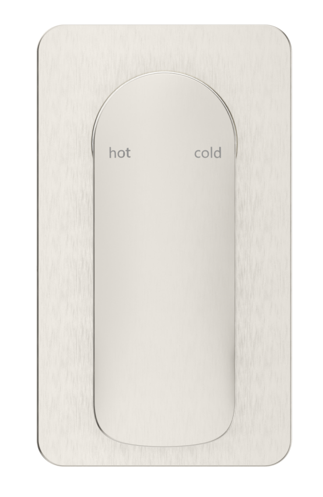 Kaza Shower Mixer - TRIM KIT - Brushed Nickel