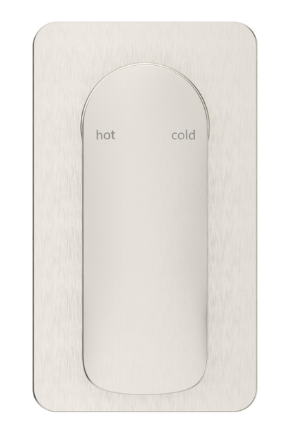 Kaza Shower Mixer - TRIM KIT - Brushed Nickel