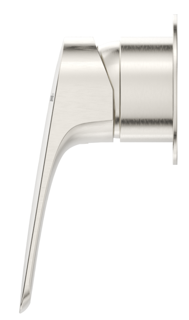Kaza Shower Mixer - Round - TRIM KIT - Brushed Nickel
