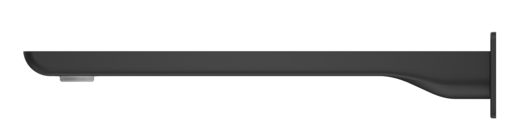 Tiago Bath Spout - 220mm - Black