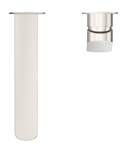 Kaza Wall-Spout Combo - 2P - TRIM KIT - Brushed Nickel