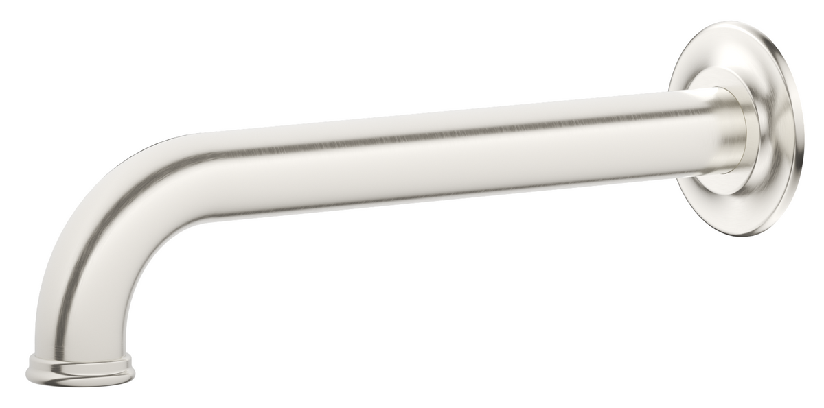 Mica Heritage Bath Spout - 160mm - Brushed Nickel