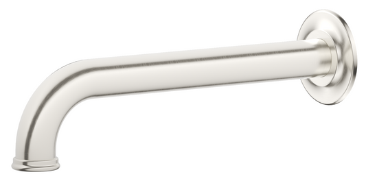 Mica Heritage Bath Spout - 250mm - Brushed Nickel