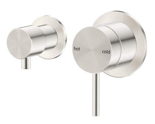 Mica Shower Mixer Diverter - SW - TRIM KIT - Brushed Nickel