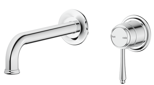 Mica Heritage Combo Mixer - 2P - TRIM KIT - Chrome