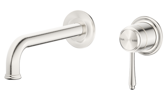 Mica Heritage Combo Mixer - 2P - TRIM KIT - Brushed Nickel