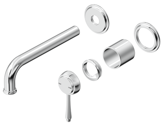 Mica Heritage Combo Mixer - 2P - TRIM KIT - Chrome