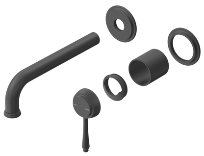 Mica Heritage Combo Mixer - 2P - TRIM KIT - Black