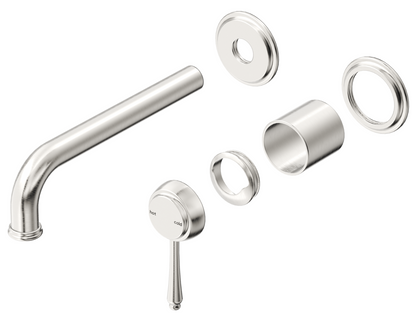 Mica Heritage Combo Mixer - 2P - TRIM KIT - Brushed Nickel