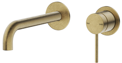 Mica Wall-Spout Combo - 2P - TRIM KIT - Living Brass