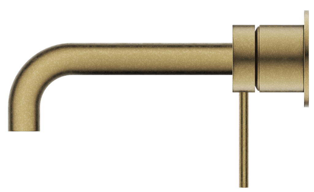 Mica Wall-Spout Combo - 2P - TRIM KIT - Living Brass