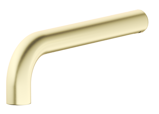 Mica Spout - Curved - 240mm - FRENCH GOLD