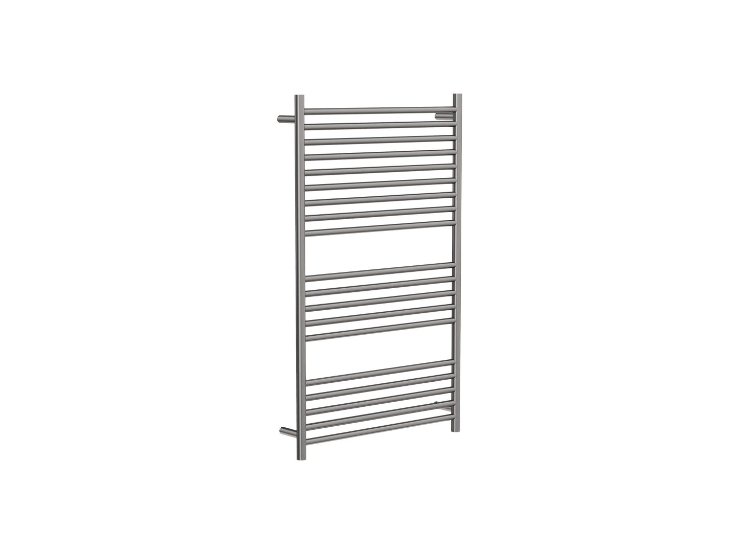 Allegra 19 Bar Wide Heated Towel Rail - Gunmetal