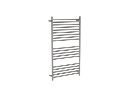 Allegra 19 Bar Wide Heated Towel Rail - Gunmetal