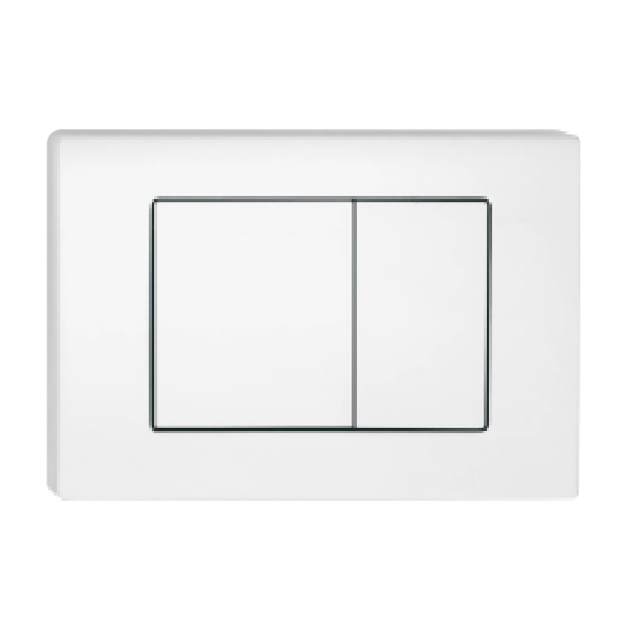R&T square push plate White For G3005 or G3005-F Push Button