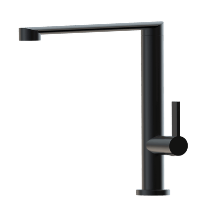 XCELSIOR Stainless Steel Elegant straight neck XPRESSFIT mixer Matt Black