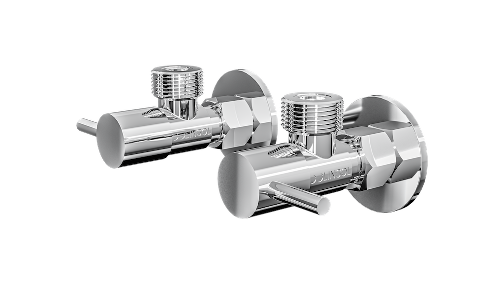 Zarah Easy Turn Washing Machine Taps - Chrome