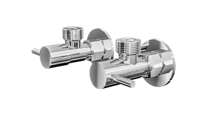 Zarah Easy Turn Washing Machine Taps - Chrome