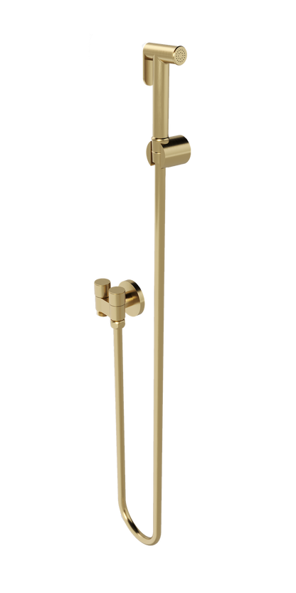 Zarah Bidet/Douche Spray with Dual Controller - Brushed Brass