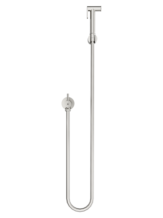 Zarah Bidet/Douche Spray with Single Controller - Brushed Nickel