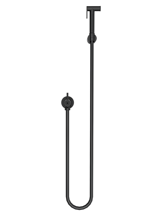 Zarah Bidet/Douche Spray with Single Controller - Matte Black