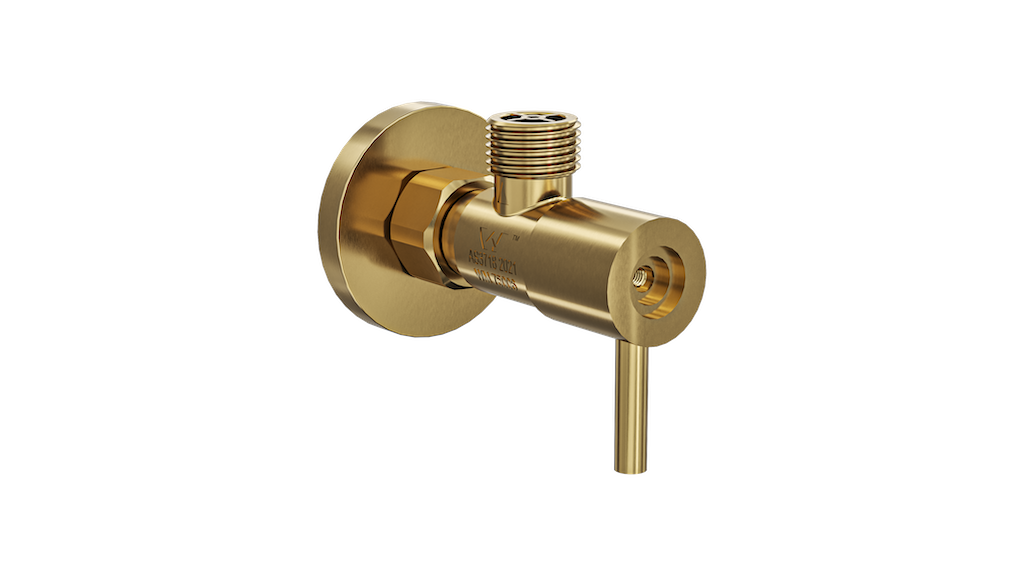 Zarah Easy Turn Cistern Tap - Brushed Brass