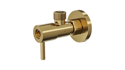 Zarah Easy Turn Cistern Tap - Brushed Brass
