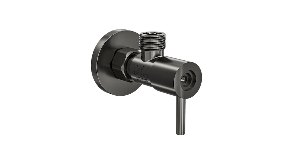 Zarah Easy Turn Cistern Tap - Gunmetal