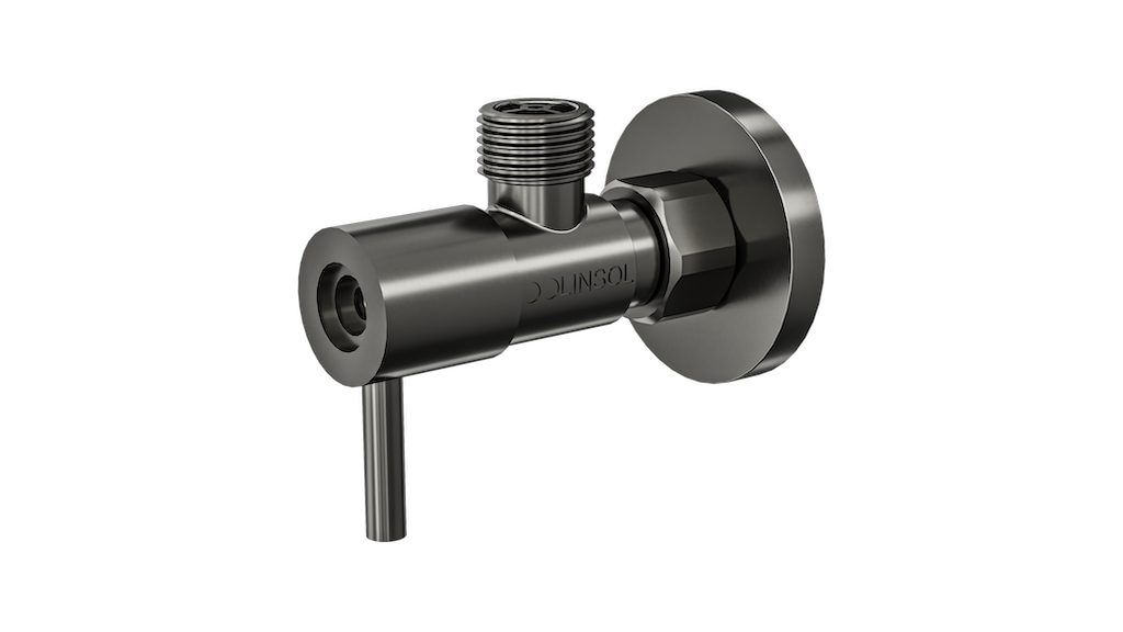 Zarah Easy Turn Cistern Tap - Gunmetal
