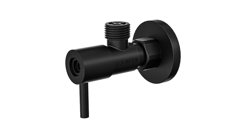 Zarah Easy Turn Cistern Tap - Matte Black