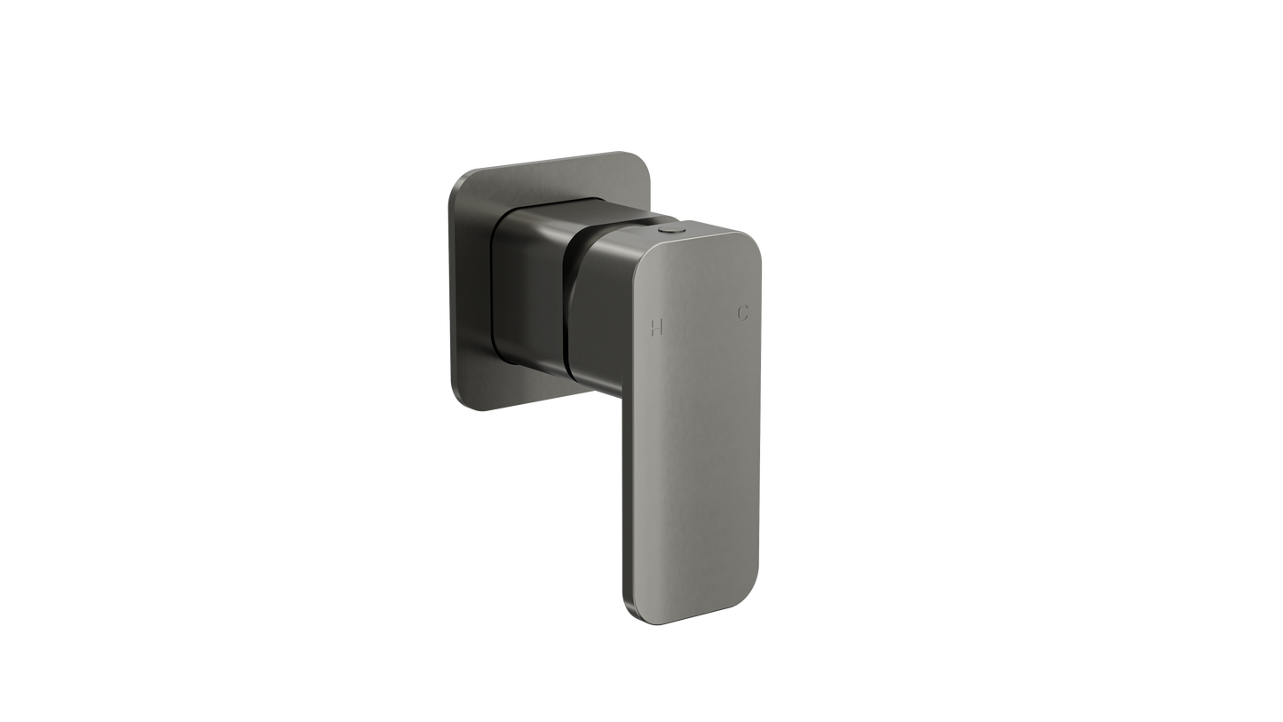 Zia Wall Mixer Trim Kit - Gunmetal