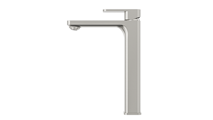 Zia Tall Basin Mixer - Brushed Nickel