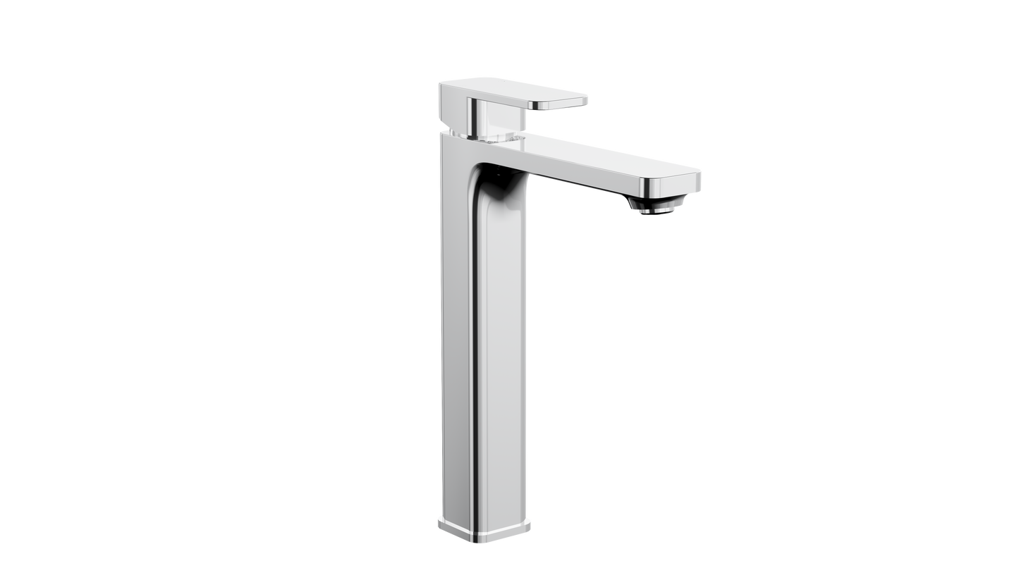 Zia Tall Basin Mixer - Chrome