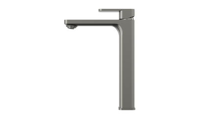 Zia Tall Basin Mixer - Gunmetal