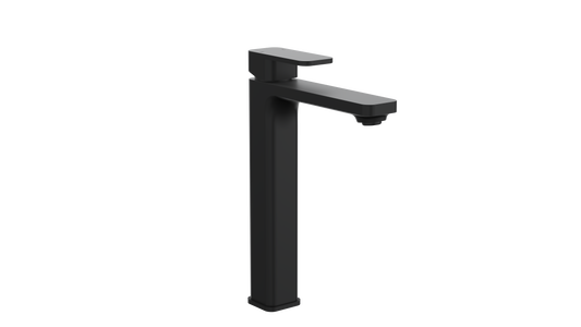 Zia Tall Basin Mixer - Matte Black