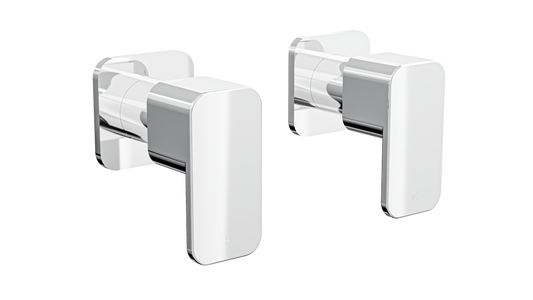 Zia Wall Top Assemblies - Chrome