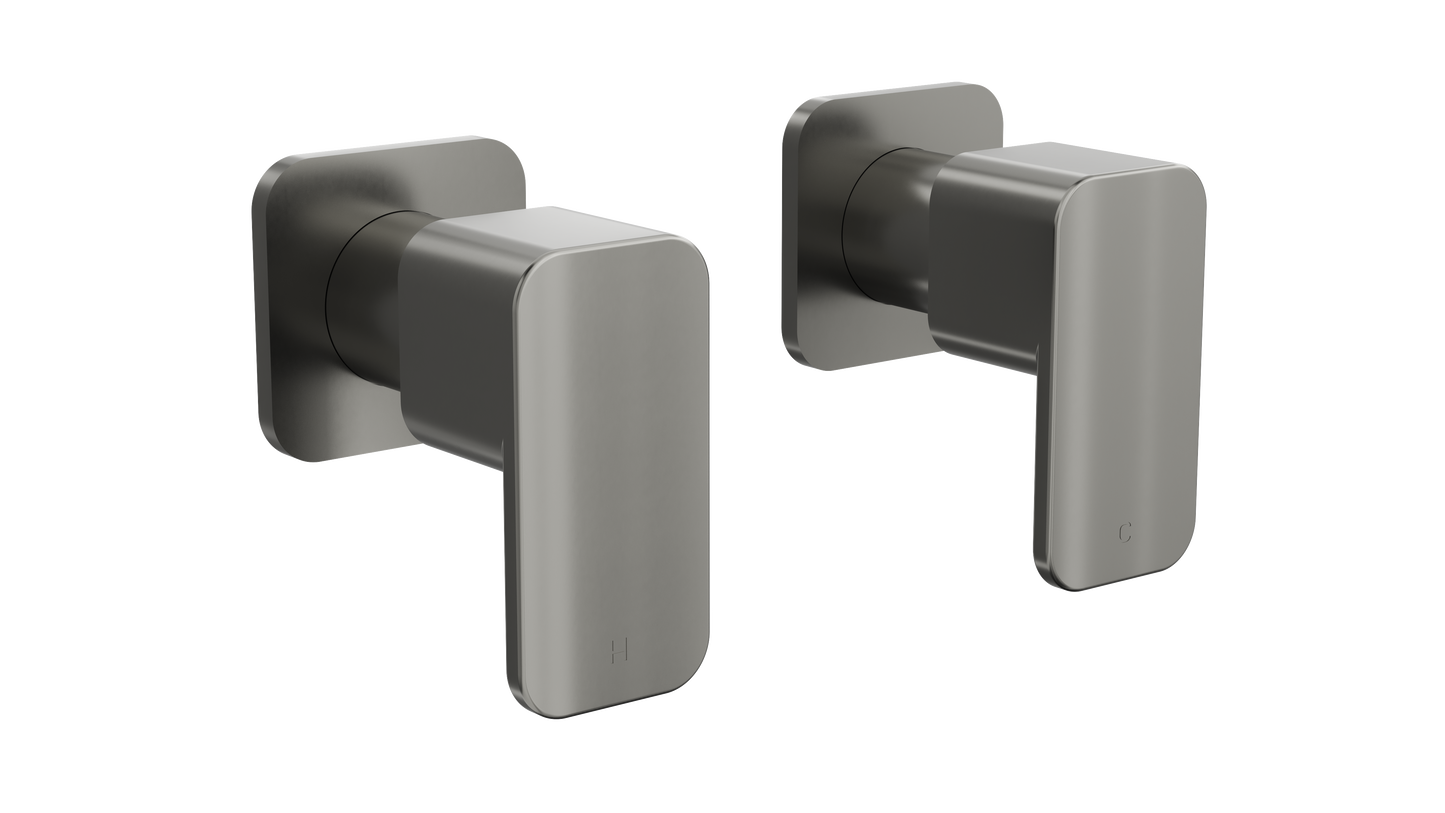 Zia Wall Top Assemblies - Gunmetal