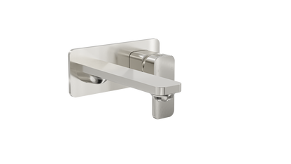Zia Wall Basin or Bath Mixer - Brushed Nickel
