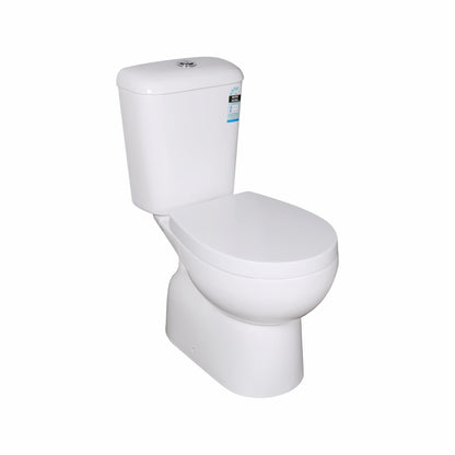 Zion  Back-to-Wall Toilet Suite - Gloss White