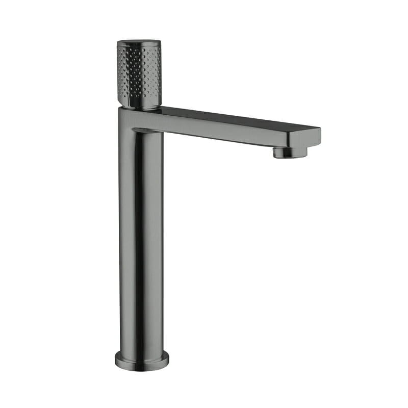 The GABE Hi-Rise Basin Mixer - Gun Metal