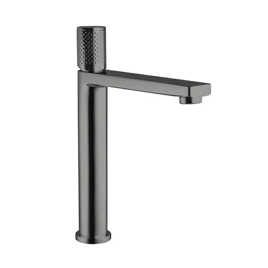 The GABE Hi-Rise Basin Mixer - Gun Metal