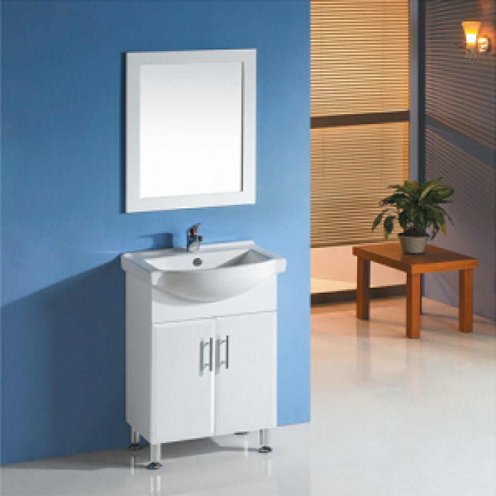 Semi Recess Freestanding Vanity - 600mm