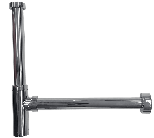 Vertical Extension Pipe for AU4040 - Chrome
