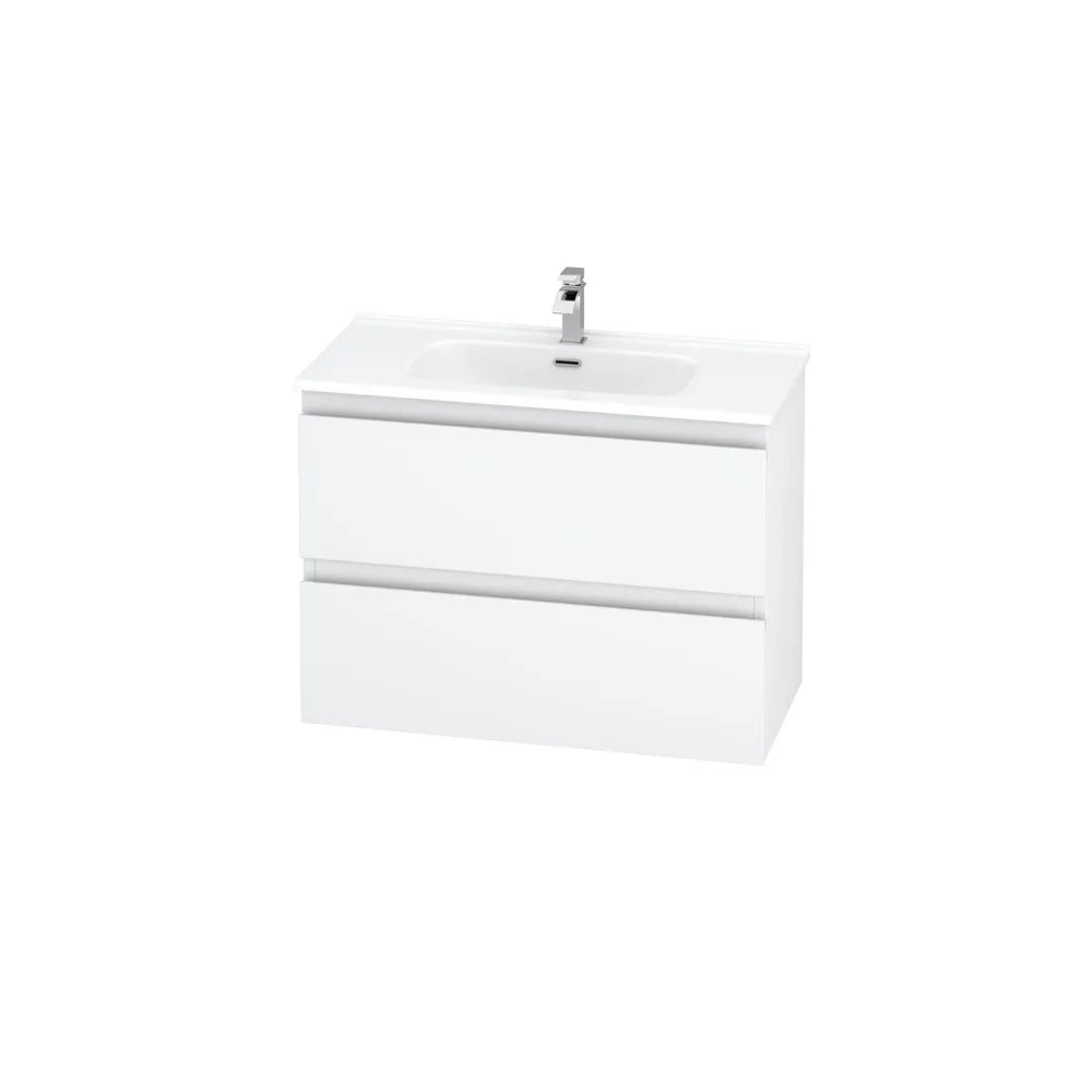 1200mm Revive Wall Hung Vanity PVC - Cabinet Only - Single Bowl - Matte White